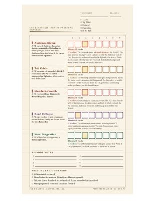First page of Pressure Trackers